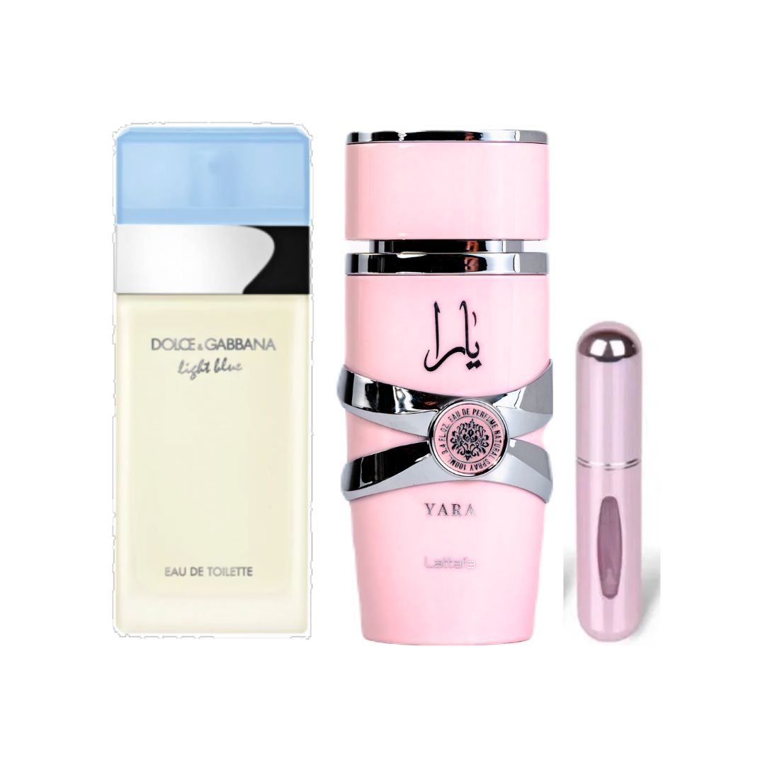 PERFUMES YARA+LIGHTBLUE WOMAN+ PERFUMERO